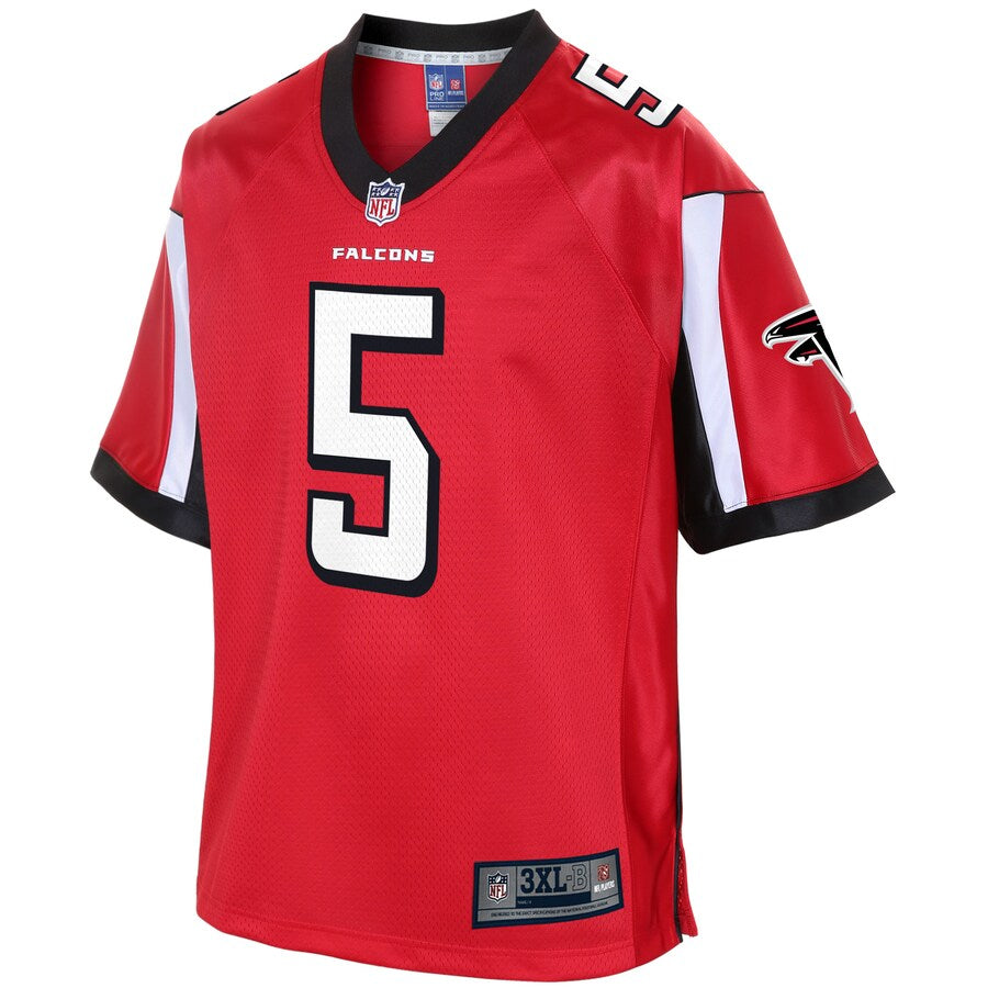Atlanta Falcons Matt Bosher Big Tall NFL jersey front view