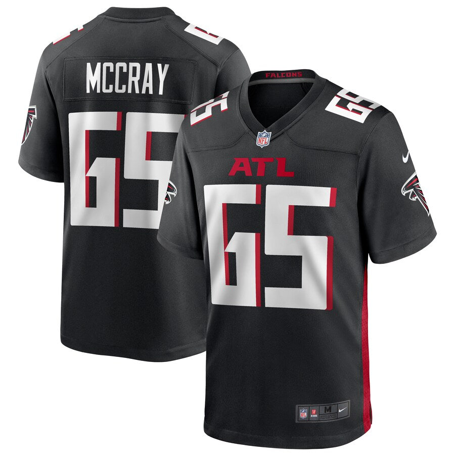 Atlanta Falcons Justin Mccray NFL jersey front view