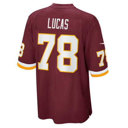 Washington Football Team Cornelius Lucas NFL jersey front view