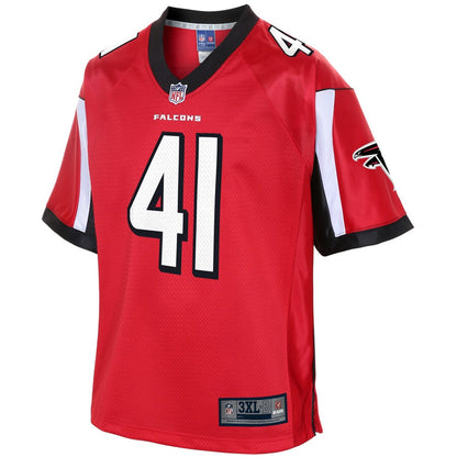 Atlanta Falcons Sharrod Neasman Big Tall NFL jersey front view