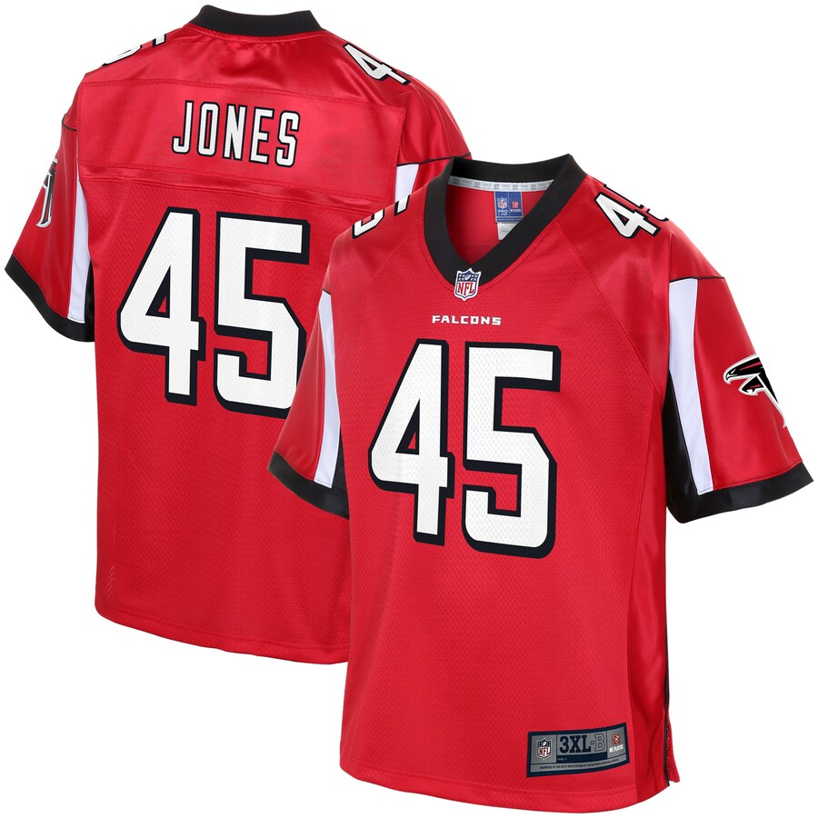 Atlanta Falcons Deion Jones Big Tall NFL jersey front view