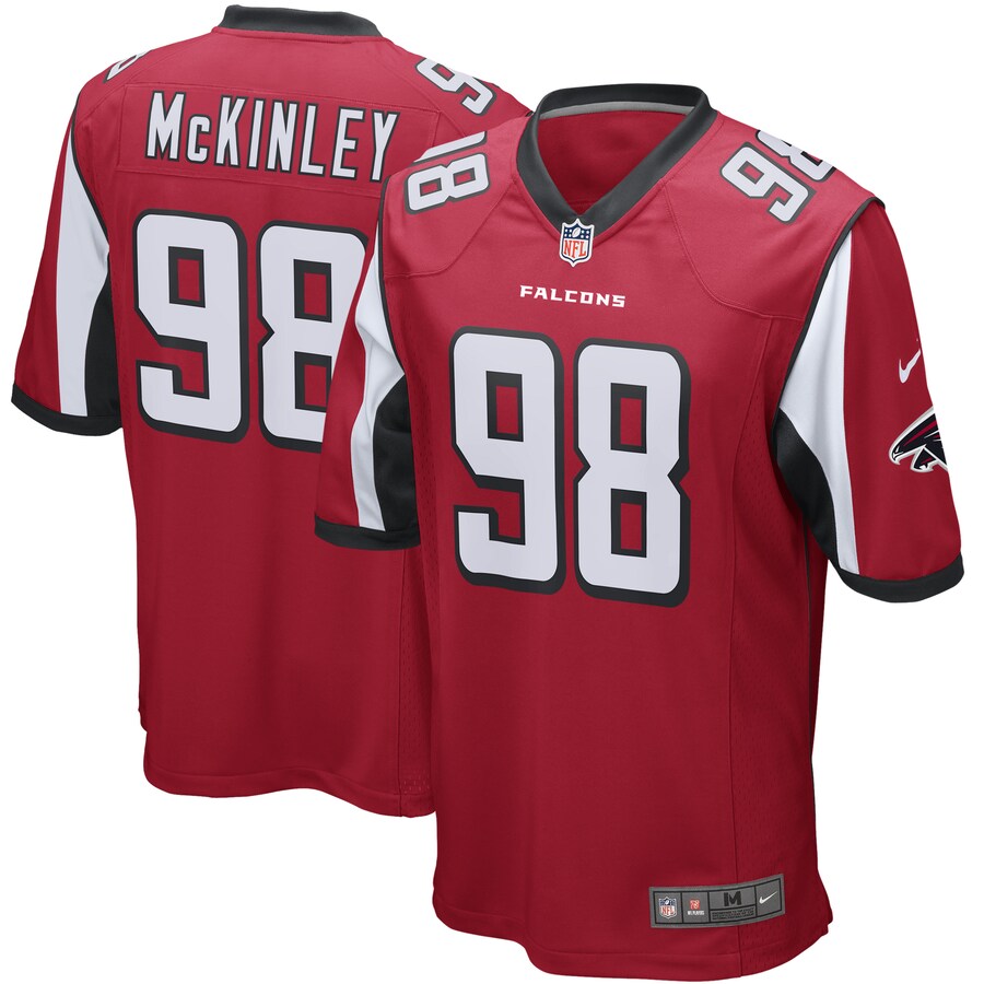 Atlanta Falcons Takkarist Mckinley NFL jersey front view