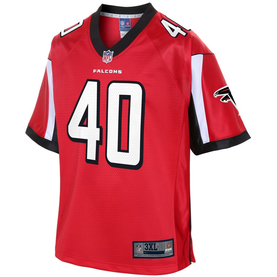 Atlanta Falcons Keith Smith Big Tall NFL jersey front view