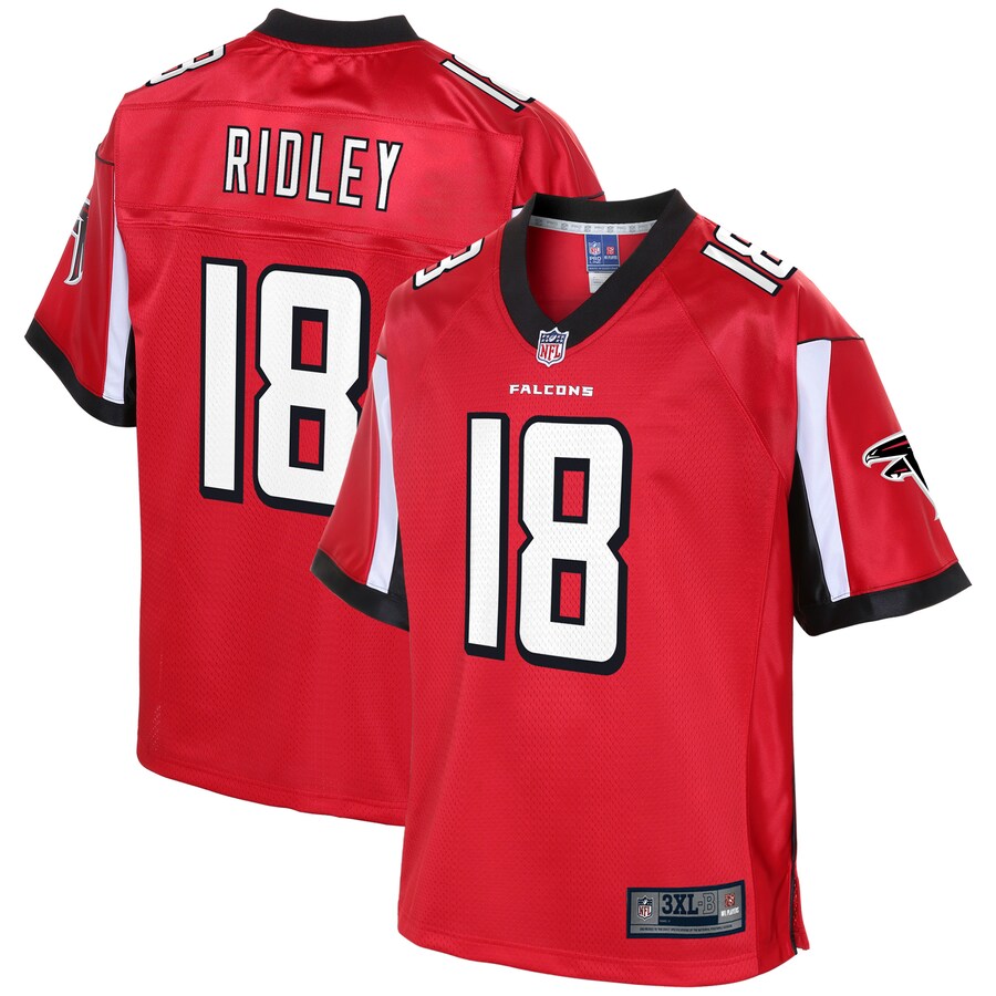 Atlanta Falcons Calvin Ridley Big Tall NFL jersey front view