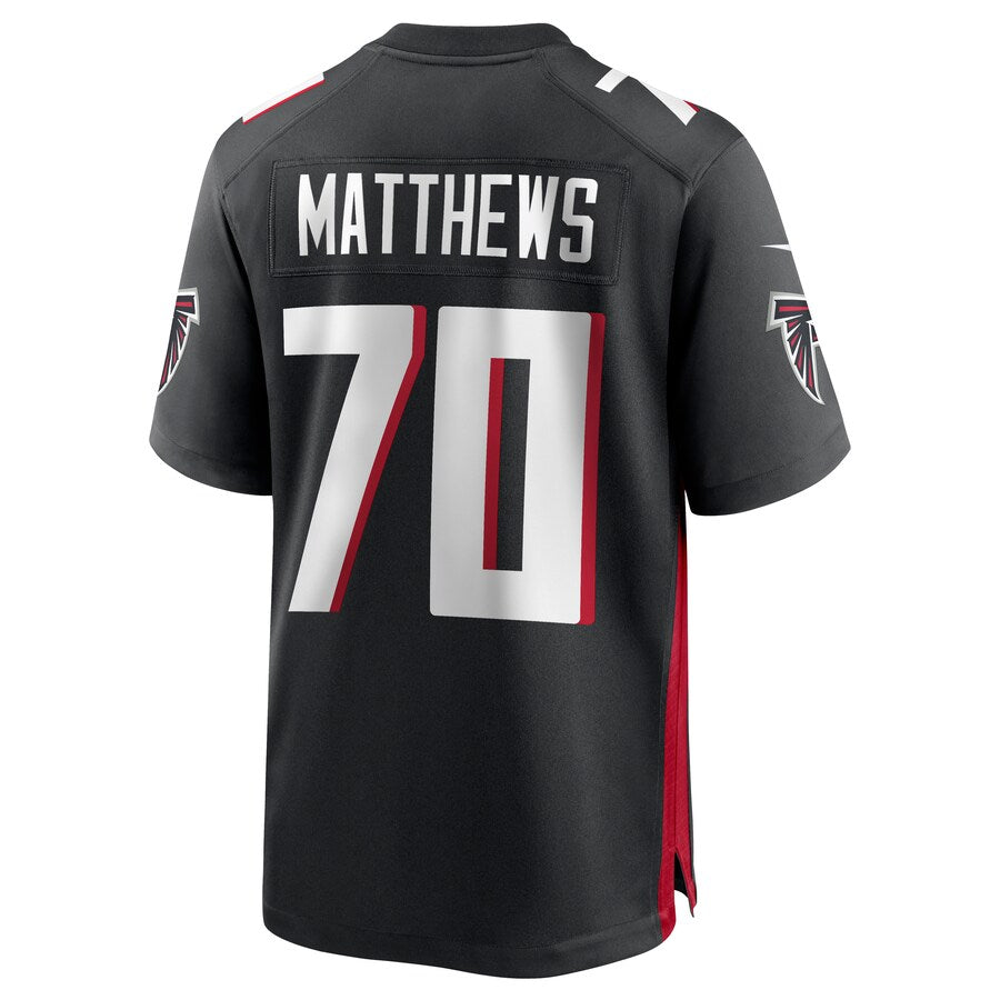 Atlanta Falcons Jake Matthews NFL jersey front view