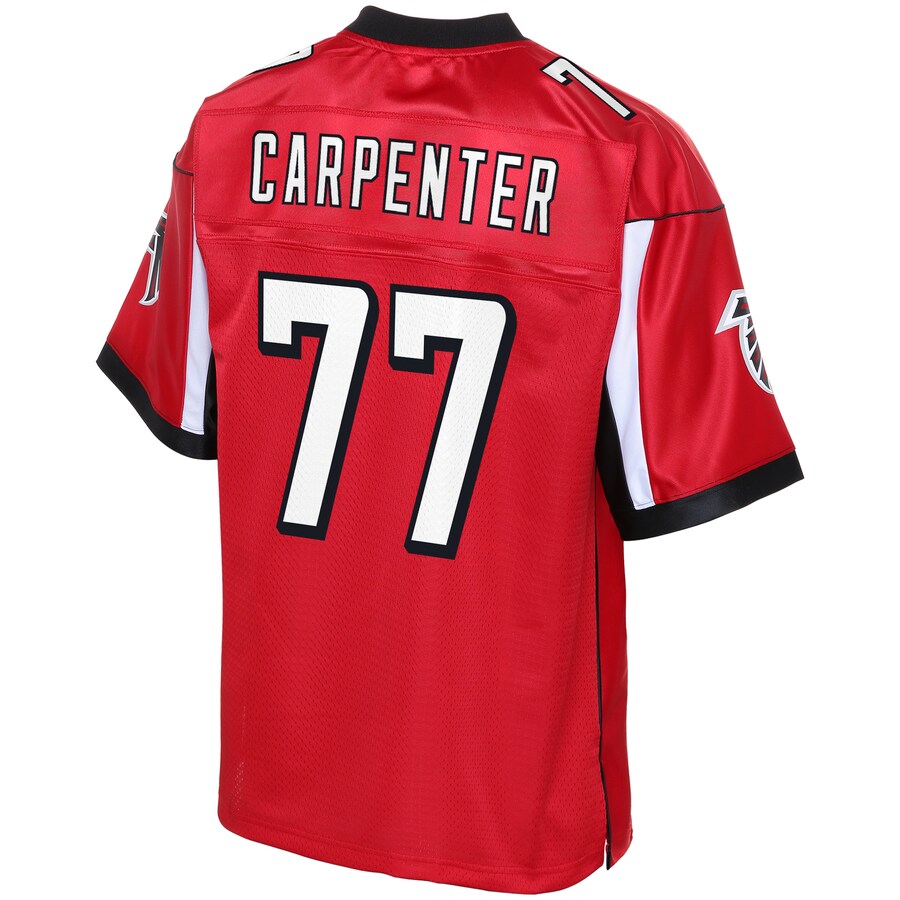 Atlanta Falcons James Carpenter Big Tall NFL jersey front view