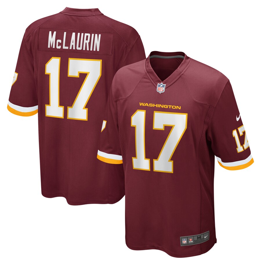 Washington Football Team Terry Mclaurin NFL jersey front view