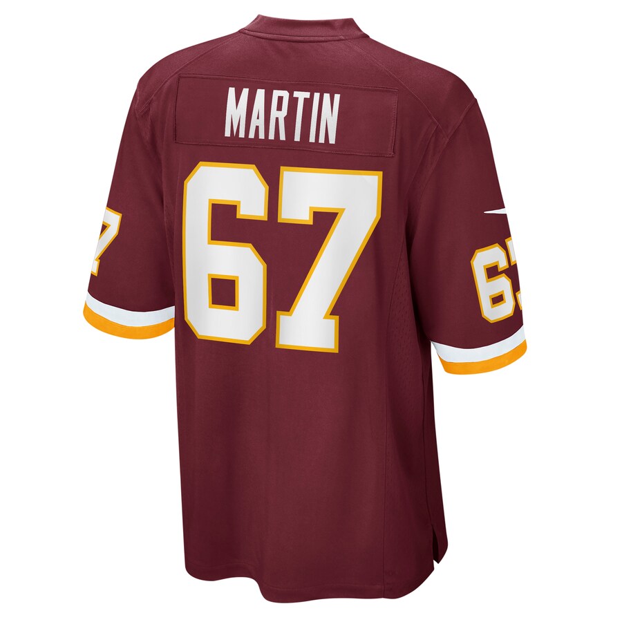 Washington Football Team Wes Martin NFL jersey front view