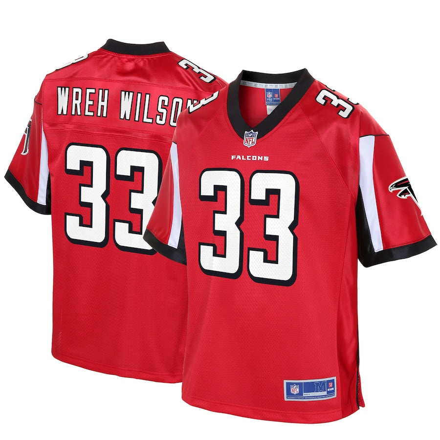 Atlanta Falcons Blidi Wreh Wilson Big Tall NFL jersey front view