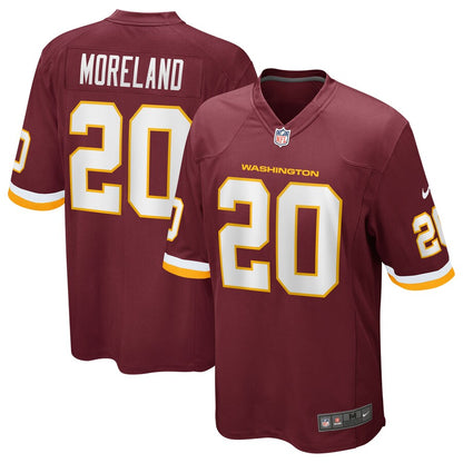 Washington Football Team Jimmy Moreland NFL jersey front view