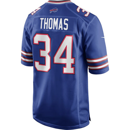 Buffalo Bills Thurman Thomas NFL jersey front view