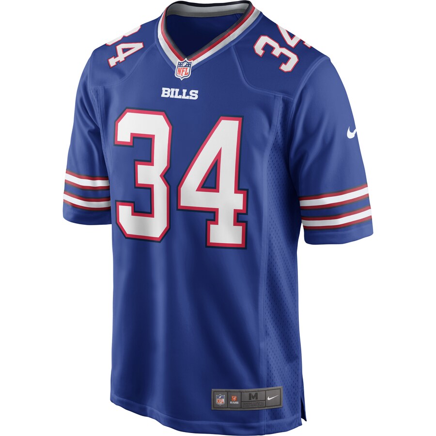 Buffalo Bills Thurman Thomas NFL jersey front view