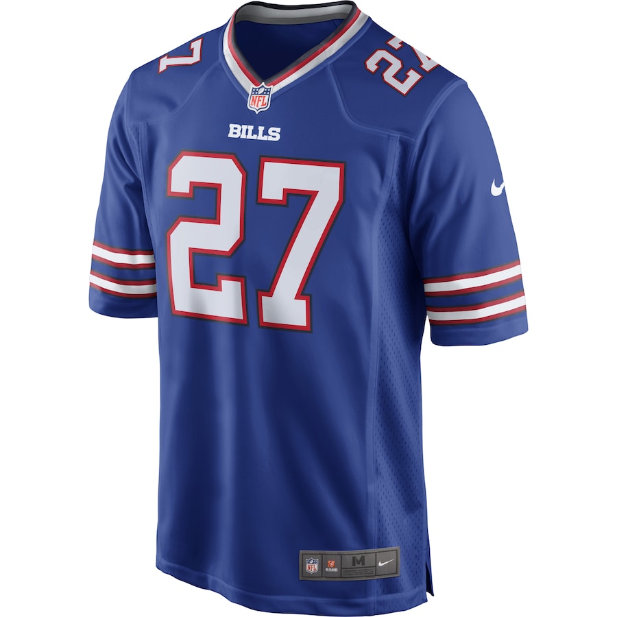 Buffalo Bills Tredavious NFL jersey front view