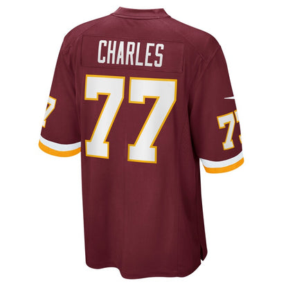 Washington Football Team Saahdiq Charles NFL jersey front view