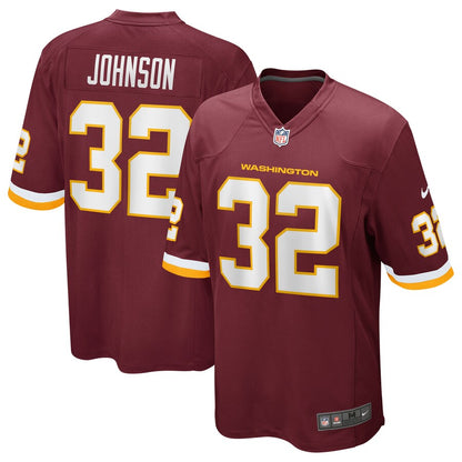 Washington Football Team Danny Johnson NFL jersey front view