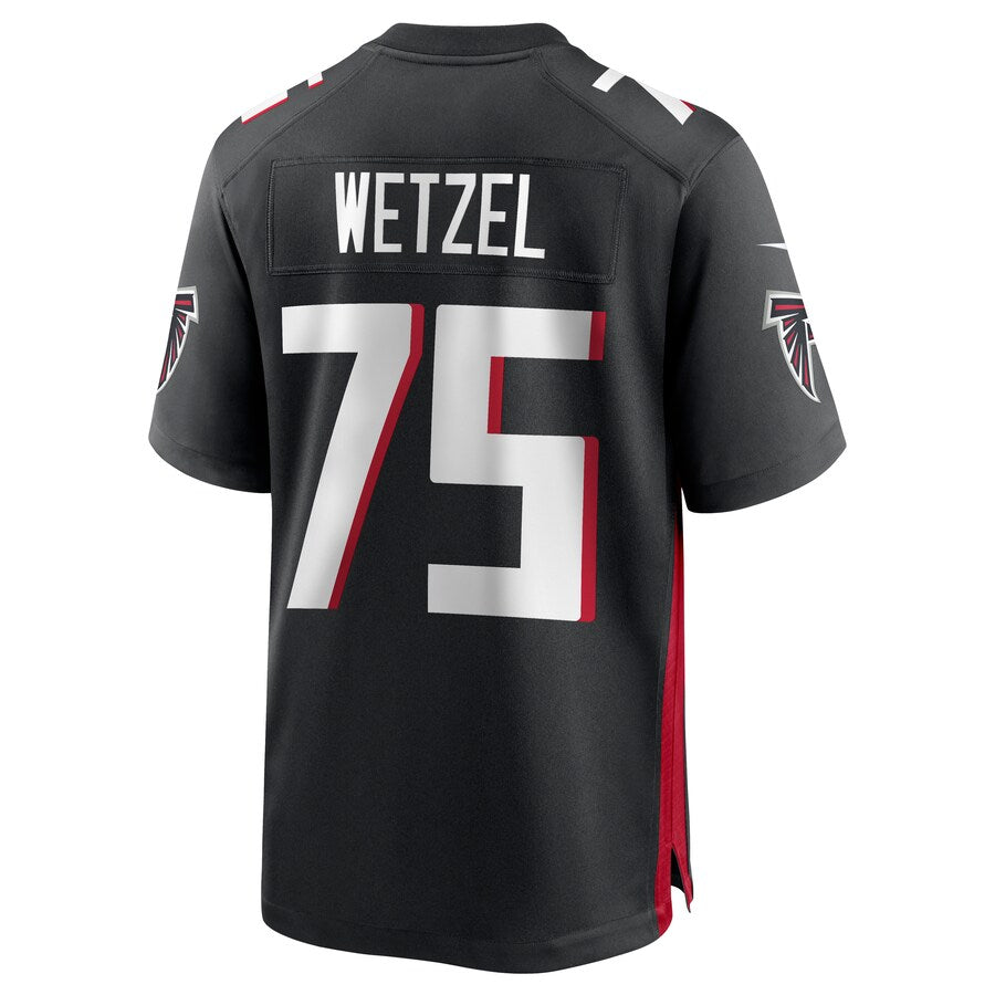 Atlanta Falcons John Wetzel NFL jersey front view