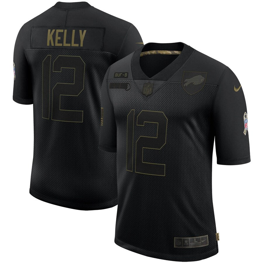 Buffalo Bills Jim Salute To Service NFL jersey front view