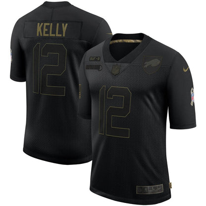Buffalo Bills Jim Salute To Service NFL jersey front view