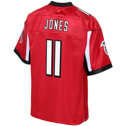 Atlanta Falcons Julio Jones Logo NFL jersey front view