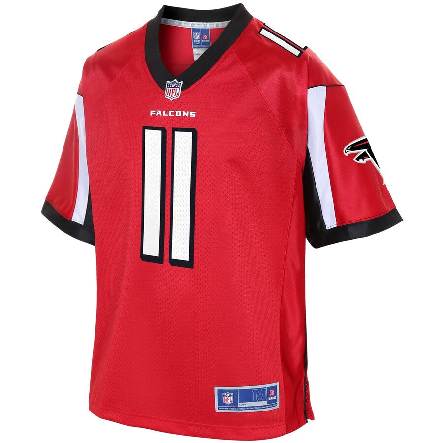 Atlanta Falcons Julio Jones Logo NFL jersey front view