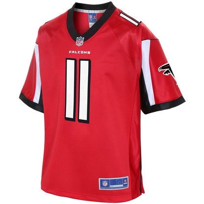 Atlanta Falcons Julio Jones Logo NFL jersey front view