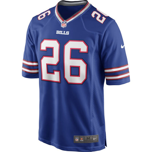 Buffalo Bills Devin Singletary NFL jersey front view