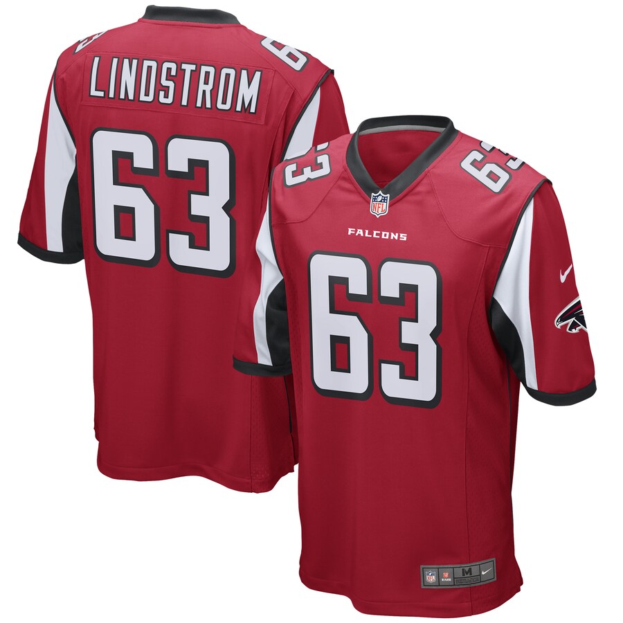 Atlanta Falcons Chris Lindstrom NFL jersey front view