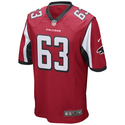 Atlanta Falcons Chris Lindstrom NFL jersey front view
