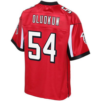 Atlanta Falcons Foyesade Oluokun Big Tall NFL jersey front view