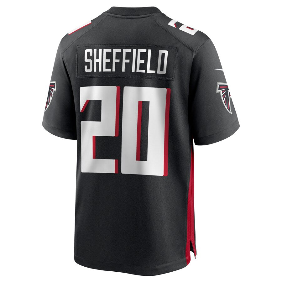 Atlanta Falcons Kendall Sheffield NFL jersey front view