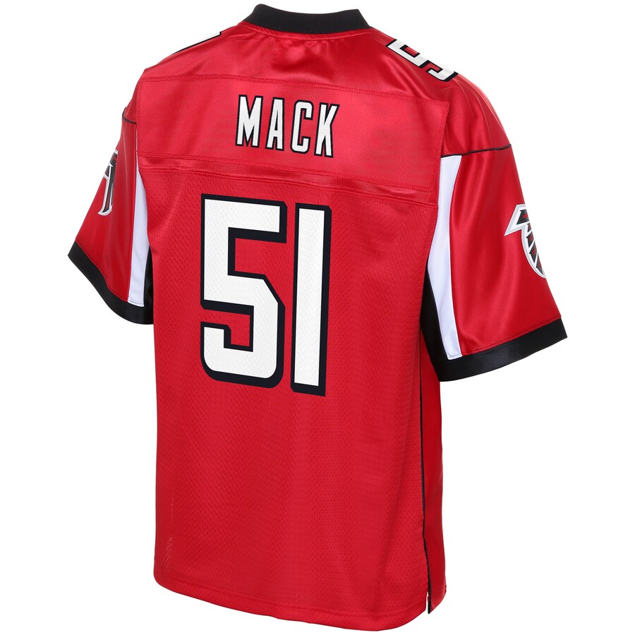 Atlanta Falcons Alex Mack Big Tall NFL jersey front view