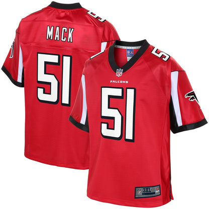 Atlanta Falcons Alex Mack Big Tall NFL jersey front view