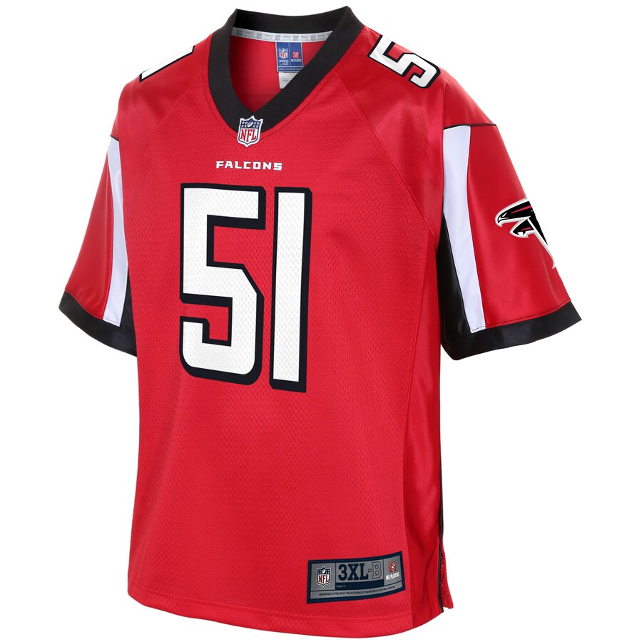 Atlanta Falcons Alex Mack Big Tall NFL jersey front view