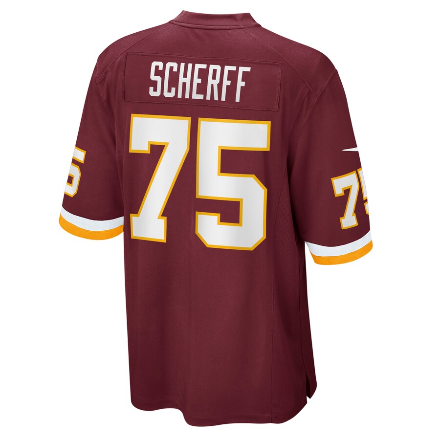 Washington Football Team Brandon Scherff NFL jersey front view