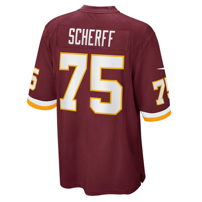 Washington Football Team Brandon Scherff NFL jersey front view