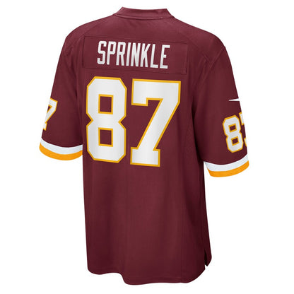 Washington Football Team Jeremy Sprinkle NFL jersey front view