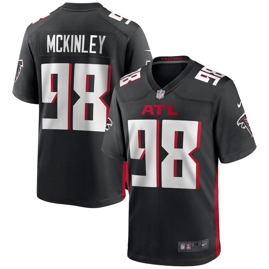 Atlanta Falcons Takkarist Mckinley NFL jersey front view