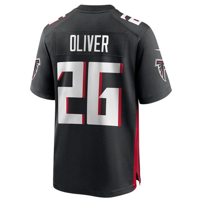 Atlanta Falcons Isaiah Oliver NFL jersey front view