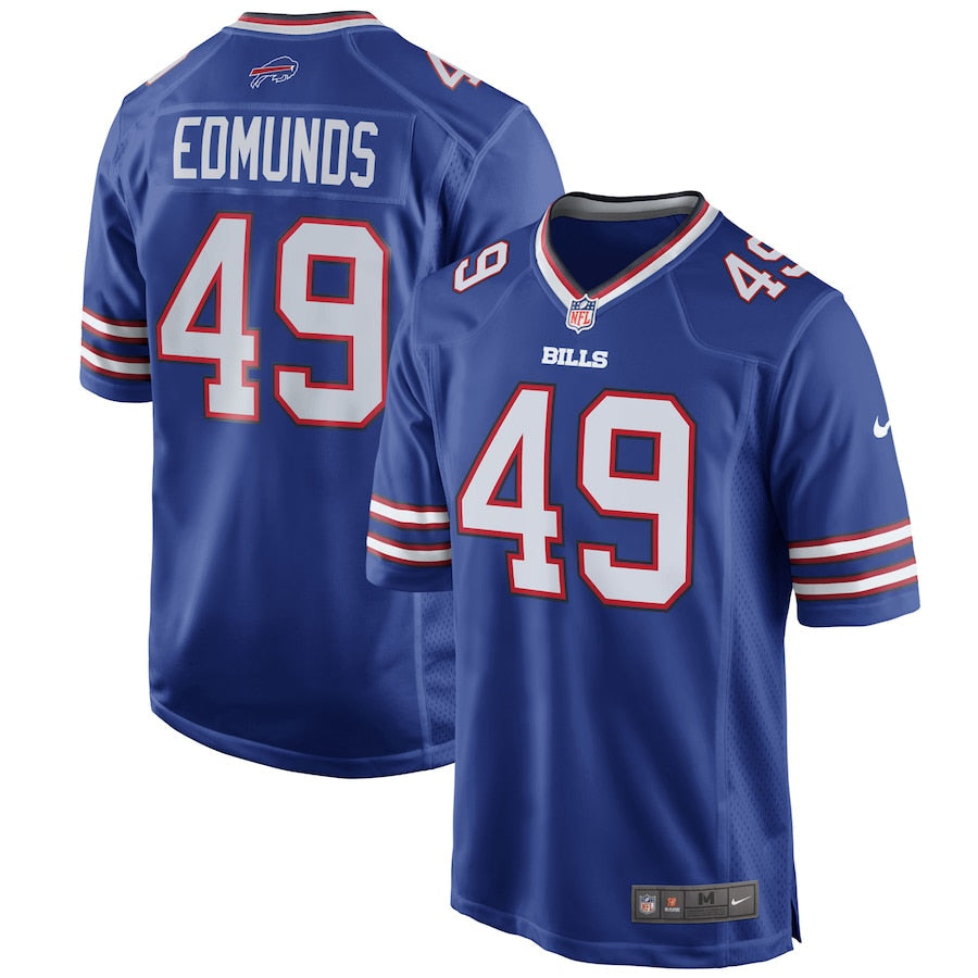 Buffalo Bills Tremaine Edmunds NFL jersey front view