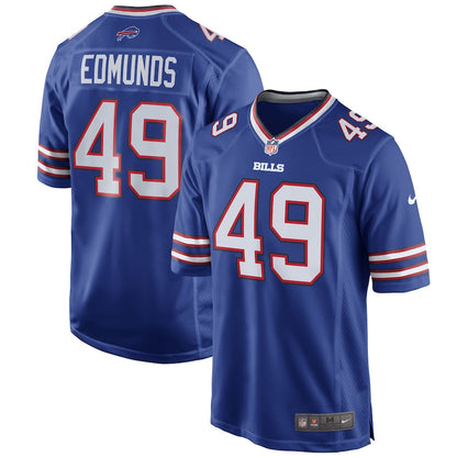 Buffalo Bills Tremaine Edmunds NFL jersey front view