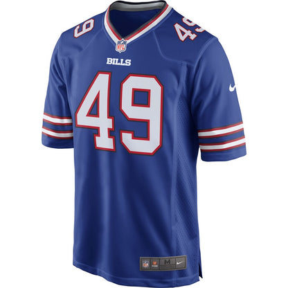 Buffalo Bills Tremaine Edmunds NFL jersey front view