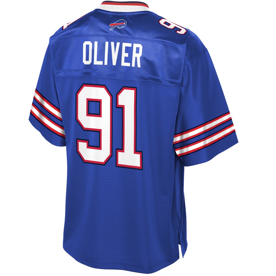 Buffalo Bills Ed Oliver Big Tall NFL jersey front view