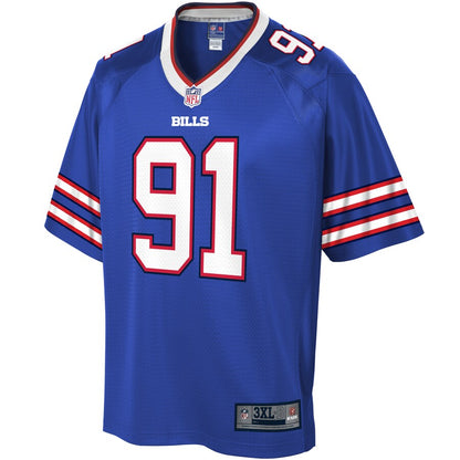 Buffalo Bills Ed Oliver Big Tall NFL jersey front view