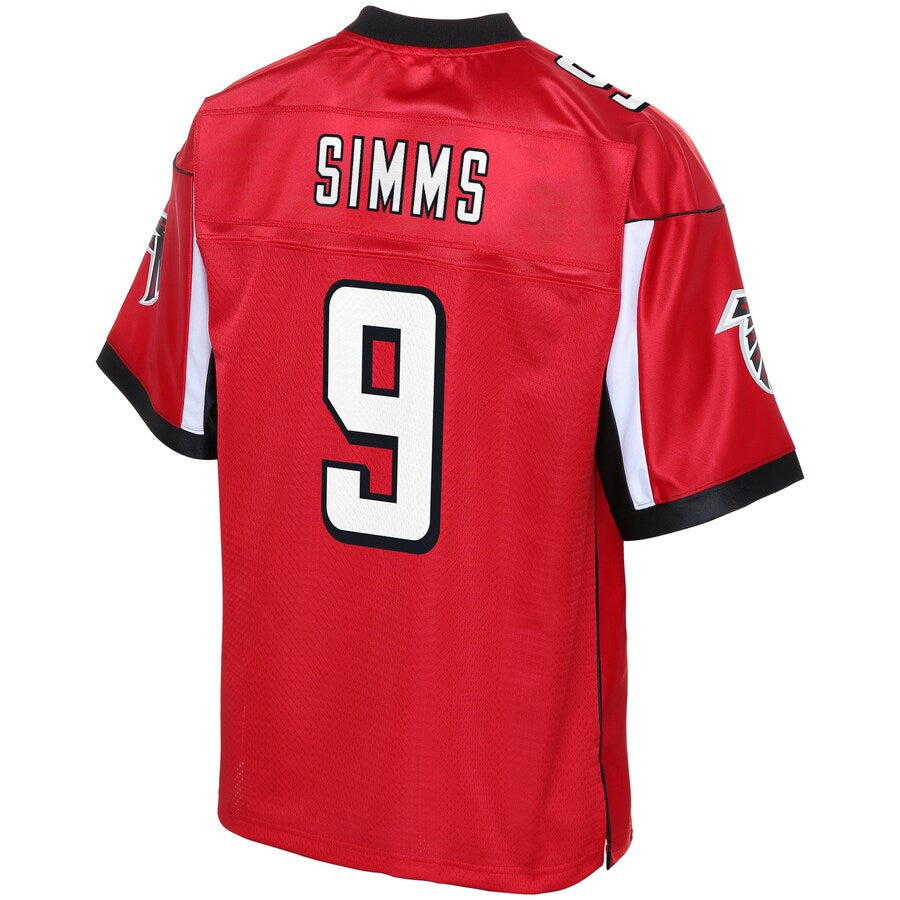 Atlanta Falcons Matt Simms Big Tall NFL jersey front view