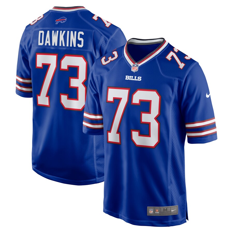 Buffalo Bills Dion Dawkins NFL jersey front view
