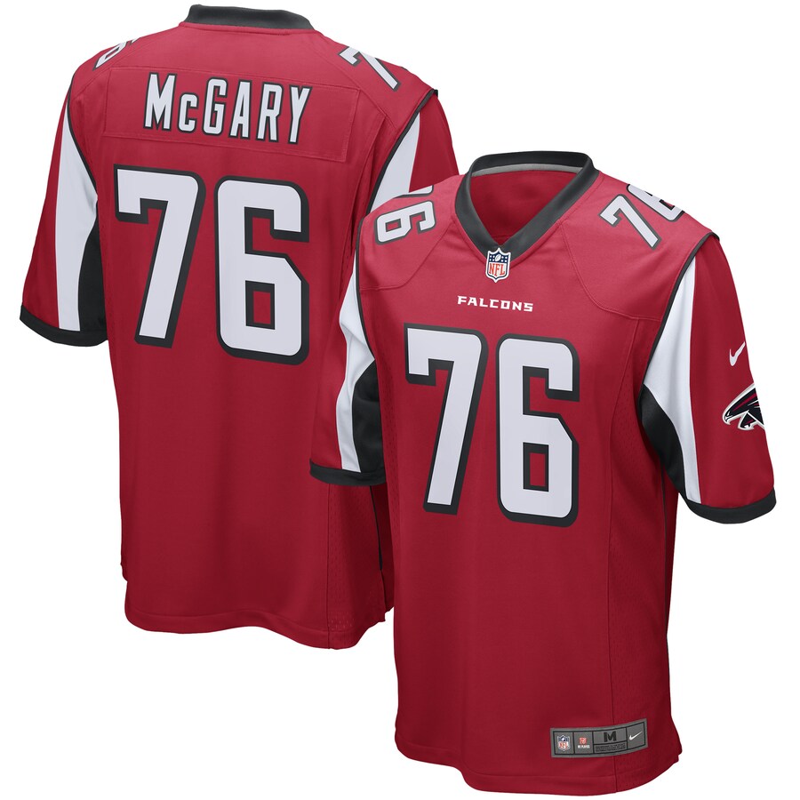 Atlanta Falcons Kaleb Mcgary NFL jersey front view