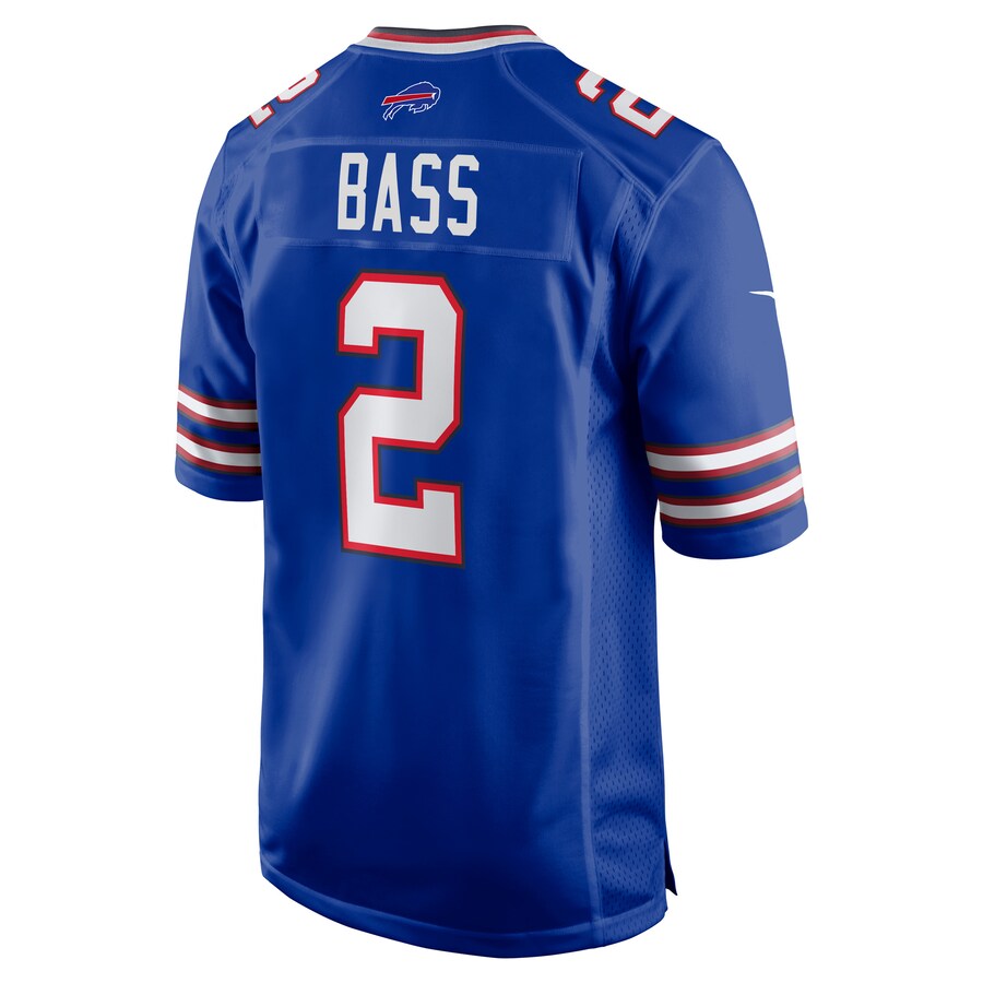Buffalo Bills Tyler Bass NFL jersey front view