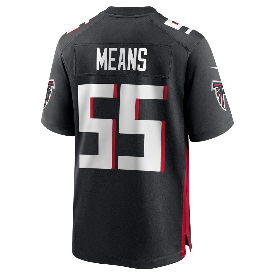 Atlanta Falcons Steven Means NFL jersey front view