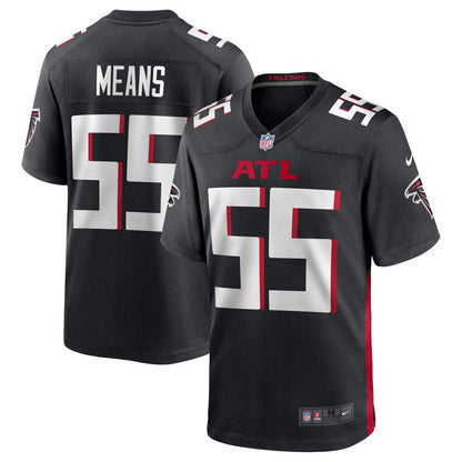 Atlanta Falcons Steven Means NFL jersey front view