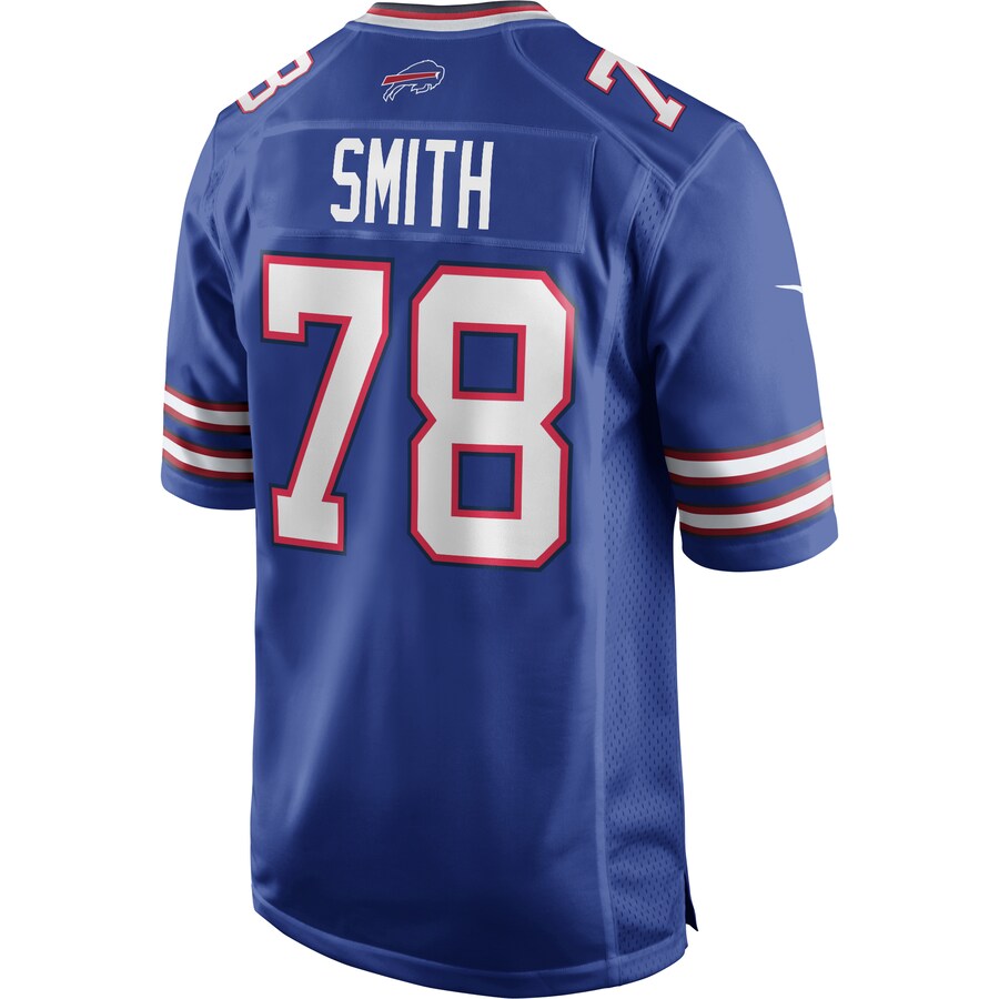 Buffalo Bills Bruce Smith NFL jersey front view